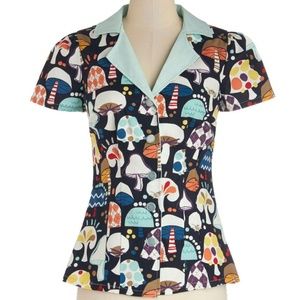 Bea & Dot Mushroom top, S